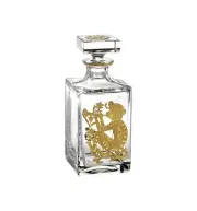 VISTA ALEGRE - Golden Monkey - Whisky Decanter - Handmade Crystal