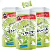 3X Heartbeat SOUR CANDY Lemon Lime Salt Flavor with Vitamin C 15mg 400G (300Tab)