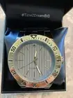 Sean John Mes’s Black Diamond Accent Gunmetal Bracelet Watch 10030889