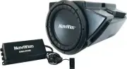 NavAtlas Rzr Subwoofer Under Dash Glove Box Speaker System for 2014 Polaris RZR