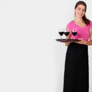 JUS - Plain Canvas Aprons Long Waist