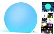 Solar Ball Light, Outdoor Glow Globe Light with Remote Control, LED Solar