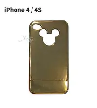 在飛比找樂天市場購物網優惠-米奇造型iPhone4/4S手機保護殼，正版出清/Disne