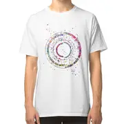 Genomics, science, science art, DNA, DNA print, watercolor DNA T-shirt