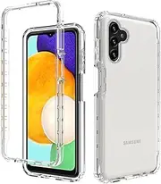 [SsHhUu] Crystal Clear Flexible TPU Phone Case for Samsung Galaxy A13 5G,Ultra Slim Anti-Yellowing Design, Shockproof Protection & Wireless Charging Compatible-Transparent Soft Cover‌