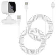 2Pack 25ft/7.5m Power Cable for Blink Mini, Extension USB Cable Continuously ...