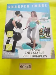 Sharper Image Inflatable Push Bumpers for 2 Player Action Indoor Outdoor NEW