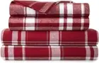 - GOTS Certified 100% Organic Cotton Flannel Sheet Set - 150 Gram Thick, Brushed