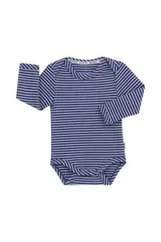 [Bonds] Bonds Newbies Long Sleeve Envelope Bodysuit in Stripe Xvh Size: Premature Premature Stripe Xvh