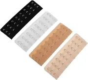 [LIFKOME] 4pcs Adjustable Corset Extender Hook Compatible Backclosure Bras for Comfort and Fit for Corset Sewing Renaissance Dance and Bridal Apparel