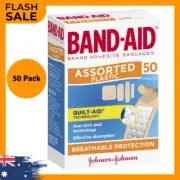 Band-Aid Assorted Plastic Shapes 50 Pack