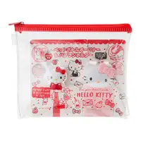 在飛比找樂天市場購物網優惠-Hello Kitty 旅行 隨身包 附 牙刷架 寶特瓶蓋 