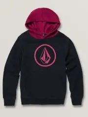 Volcom Big Youth Boy's Pullover Hoodie STONE - NVY - Medium - NWT