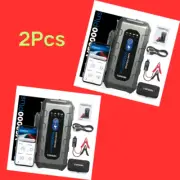 2x TOPDON VS2000Plus LITHIUM-ION JUMP STARTER CAR BATTERY TESTER BOX POWER BANK
