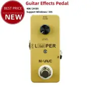 Guitar Effects Pedal with 5 Minutes Maximum Loop Length 48K/24 Bit MINI LOOPER
