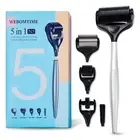 Derma Roller Kit for Hair Beard Face Body Scalp 5-in-1 0.25mm Titanium Micron...