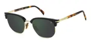 David Beckham DB 1176/G/S Asian Fit XWY/MT Men's Sunglasses Black Size 54