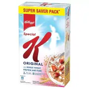 Kellogg's Special K Original with Whole Wheat Only 2% Fat Source of Protein 900g