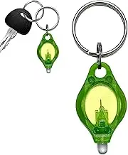Keychain Light - Battery Powered Fluorescent Torch | Lamp Lighting Detector Portable for Detections Child Home Schoolbag