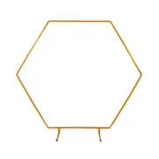 NNEDSZ 2M Wedding Hex Arch Backdrop Flower Display Stand Frame Background