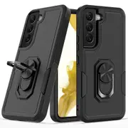 Everlab Shockproof Case 360 Protection Cover With Metal Ring Holder Stand For Samsung Galaxy