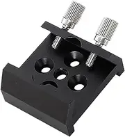 Dovetail Base for Telescope Finderscope Replaces Durable Dovetail Slot Plate Black 44x40mm