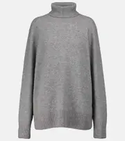 [The Row] The Row Stepny wool and cashmere turtleneck sweater AU 10 grey