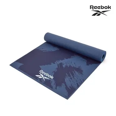 防滑波紋瑜珈墊-4mm(筆刷藍)