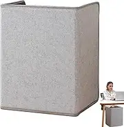 Foldable Foot Warmer – Compact Space Heater, Silent Electric Panel | Under Desk Heating Pad for Home, Office, Safe Indoor Warmer with Auto Timer