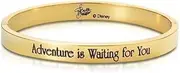 By Couture Kingdom Women's Kids Disney Beauty and the Beast Princess Belle Bangle,Yellow Gold, 2x2.5