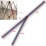 Quest 10x10 Quick Lift 10x10 Straight Leg Canopy 2 Upper Peak Truss Bars Parts