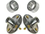 DIY Solutions 92RF59S Front Wheel Hub and Bearing Kit Fits 2001-2005 Honda Civic (for: Honda Civic)