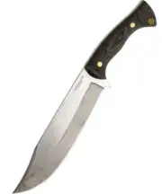Condor Plan A Knife Bowie Bushcraft Survival Camping Carbon Fixed Steel w Sheath