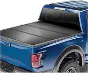 ATATQH Tri-Fold Truck Bed Tonneau Cover Compatible for Ford F-250 F-350 1999-2024 Super Duty Styleside 6.75'Bed 400lbs Capacity(SKU18)