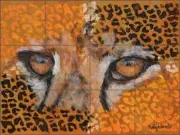 Animal Tile Backsplash Ceramic Mural Hughbanks African Wildlife Art DHA074