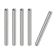 5x55mm Dowel Pins, 5pcs Round Head Flat Chamfered End Dowel Pin