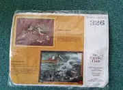 SANDPIPERS BIRDS 12 x 16" CREATIVE CIRCLE STITCHERY CREWEL EMBROIDERY KIT BONUS