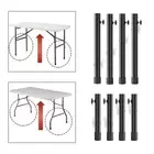 Desk Table Leg Adjustable Sturdy Heavy Duty Folding Table Leg for Hotel Home