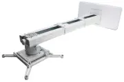 Universal DLC/LCD Projector Wall Mount Extendable 19.5''~49.2'' 22lb Max Weight