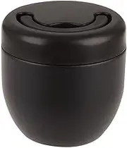 Oasis Stainless Steel Double Wall Insulated Food Pod 470Ml - Black