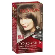 50 Light Ash Brown Revlon Colorsilk Hair Dye - Natural-Looking Long-Lasting Colo