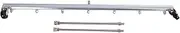 Stainless Steel Pressure Washer Cleaner,39.37inch Extension Wand with 1/4inch Quick Connect,Ground Brushes for Driveway, Deck & Commercial Use (for Floor)