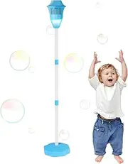 Bubble Torch Garden Lamp | Standing Bubbles Machine - Lawn Bubble Lamp, Bubble Maker Automatic Machine for Children | Road Lamp Shape Design Outdoor Toy for Entertainment for Family, Neighbors