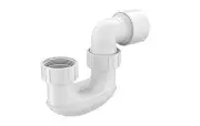 Caroma REPLACEMENT P TRAP 40mm WHITE *Australian Brand – Short Or Long Inlet