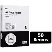 Keji A4 Copy Paper 70GSM 50 Ream Half Pallet
