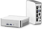 MINI PC MAGICNUC AG1 Intel Core i5-12600H (Upgraded 1195G7) 32GB DDR4 1TB M.2 Nvme PCIe4.0 SSD | RJ45 2.5G LAN | 2*HDMI | Wi-Fi 6 | Bluetooth 5.2 | USB 3.2Gen2*3 | 4K Quad Display | Dual Thunderbolt 4