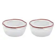 for Sterilite Ultra Seal 8.10 Quart Plastic Food Storage Bowl Container, 2 Pa...
