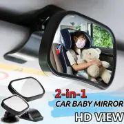 Adjustable Baby Safety Rear View Mirror For Car Windscreen Suction Cup USA
