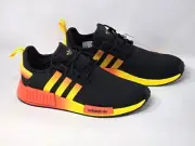 Adidas NMD_R1 Sunset Black Red Yellow Orange Men's Multi Size Boost Shoes FZ5877