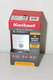 Kwikset Downtown 258 Low Profile SmartKey Deadbolt Polished Chrome
